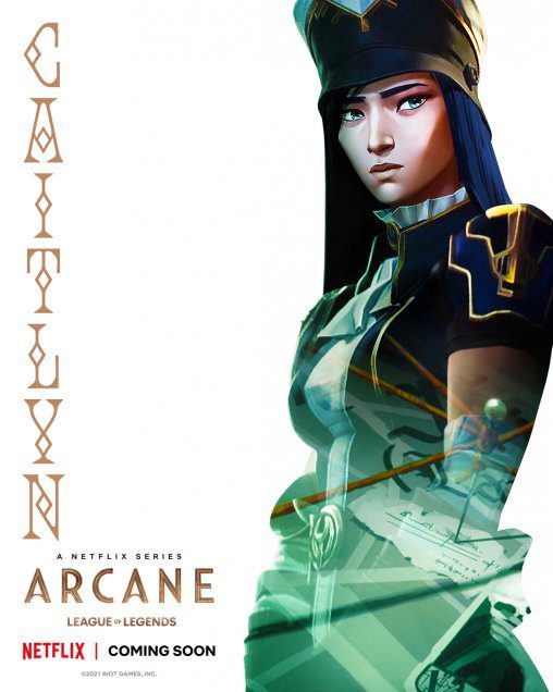 caitlyn personajes arcane