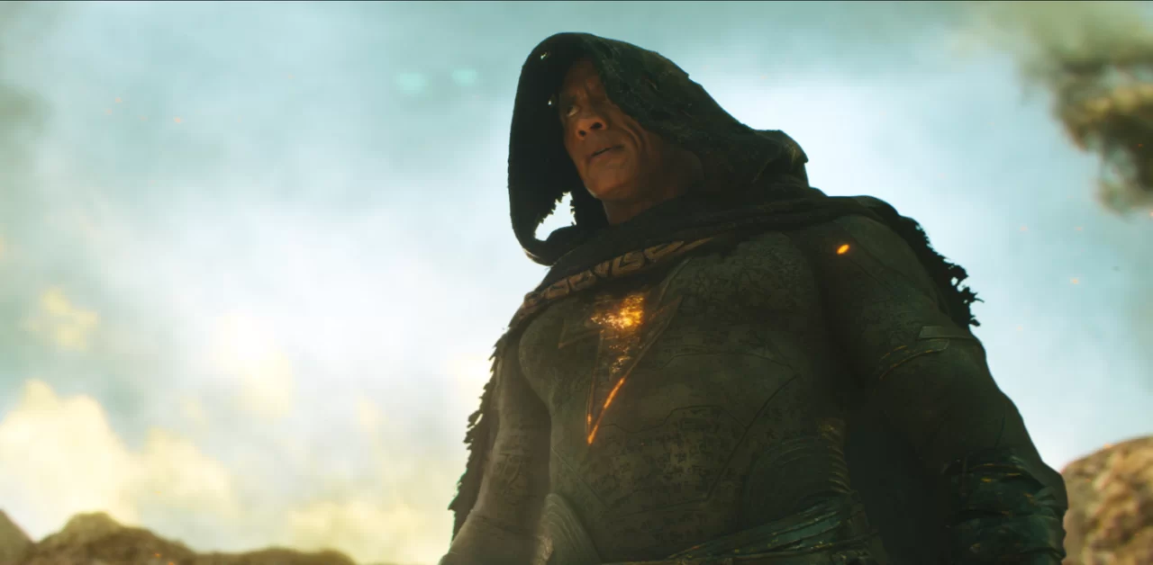 Hawkman vs Black Adam en Black Adam