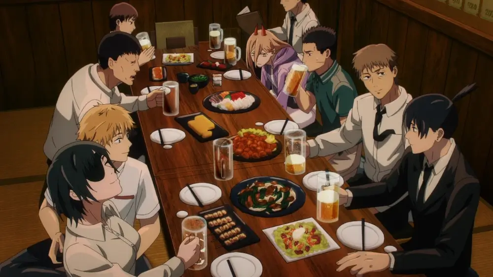 cena chainsaw man anime