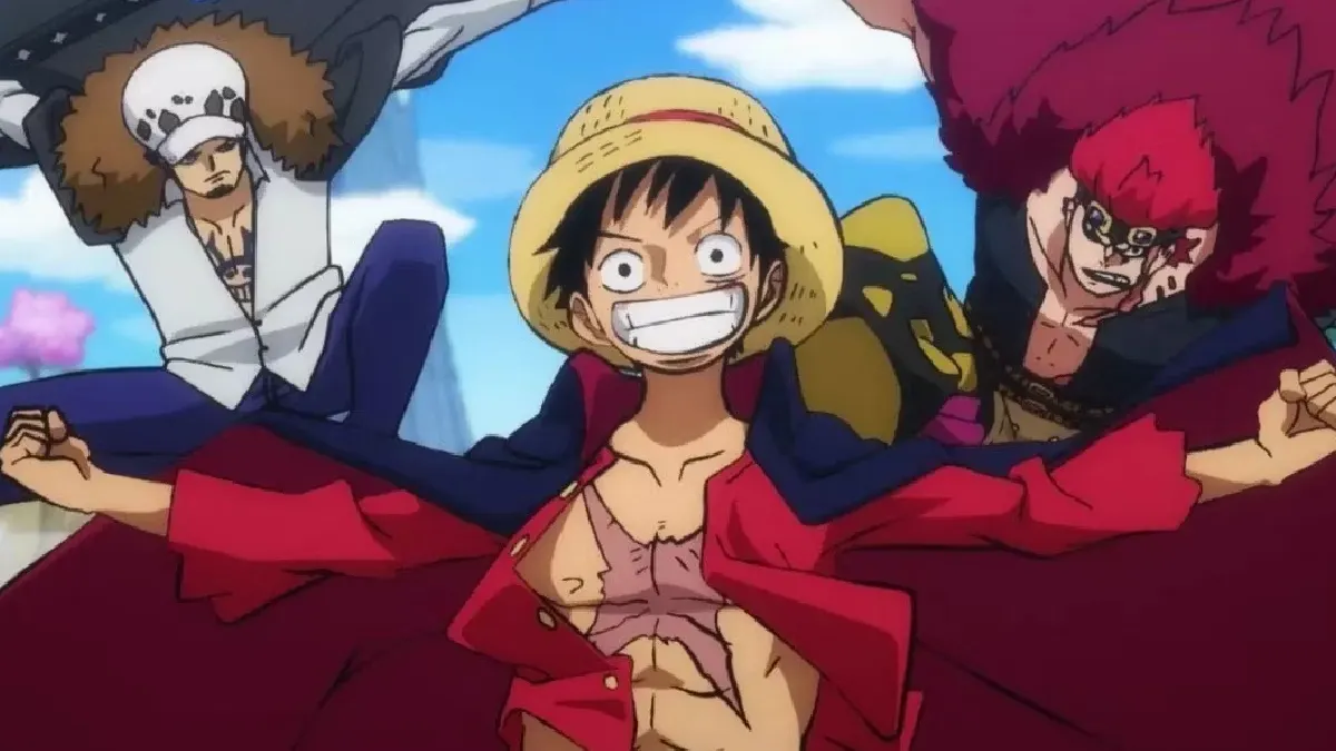 Luffy Eustass Trafalgar One Piece