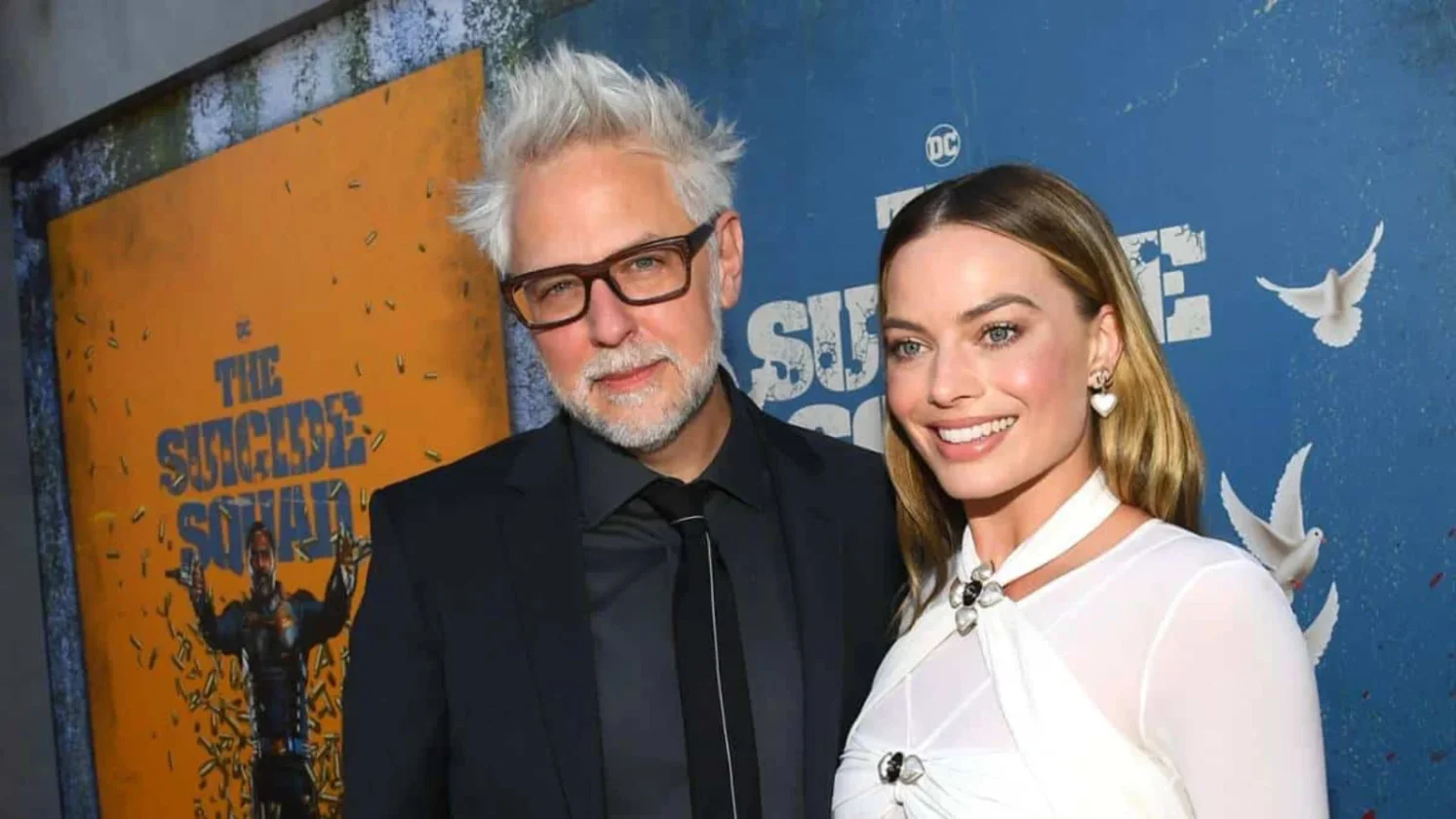 James Gunn y Margot Robbie