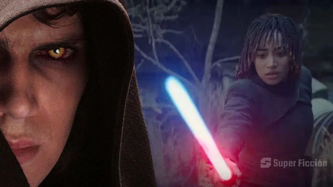 El sable láser de Anakin y el de Osha sufrieron diferentes destinos.