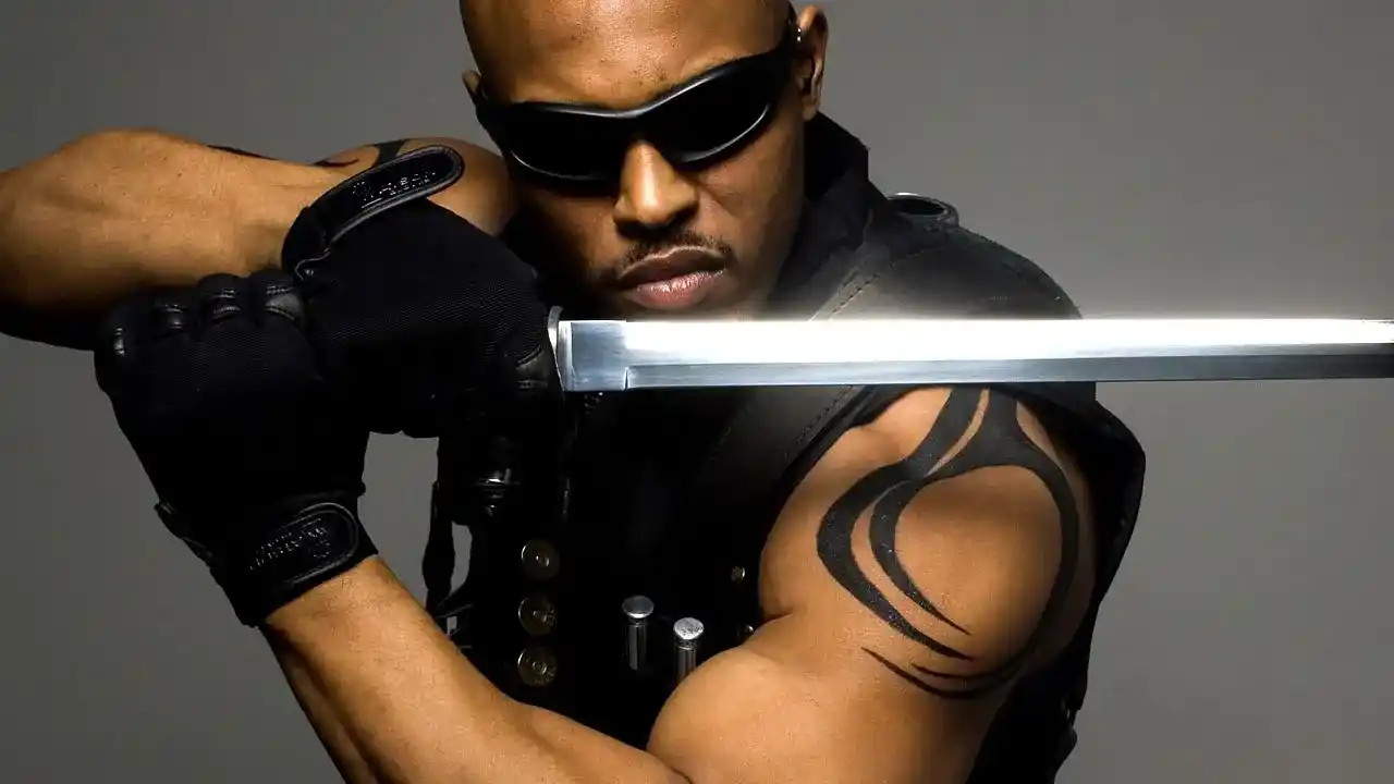 Blade interpretado por Sticky Fingaz en la serie del personaje