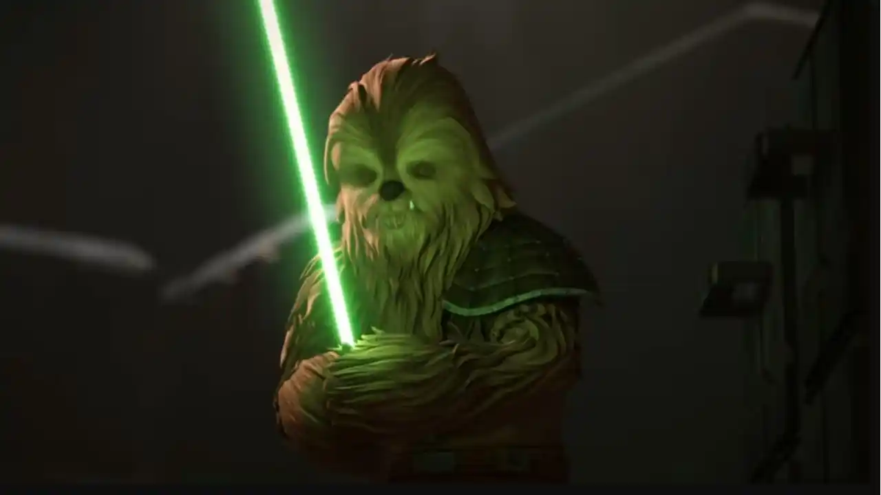 Gungi, un pequeño wookiee que vimos en la serie de The Bad Batch.