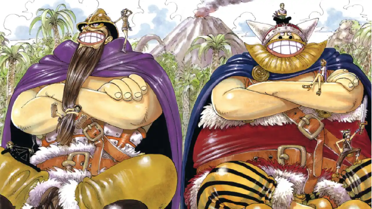 Little Garden en el manga de One Piece.