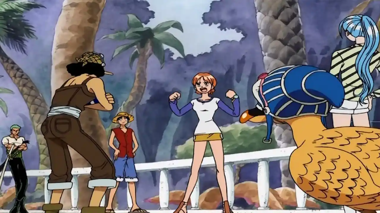 Little Garden en el anime de One Piece.