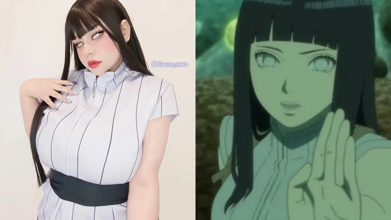 Cosplayer recrea a Hinata, que pasó del mundo del cine a la vida real