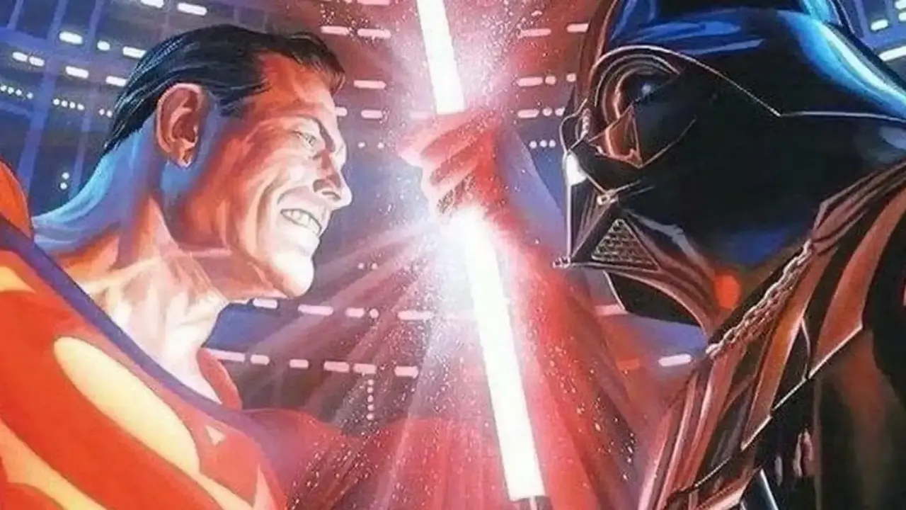 Darth Vader iba a enfrentarse a Superman en un crossover entre DC y Star Wars