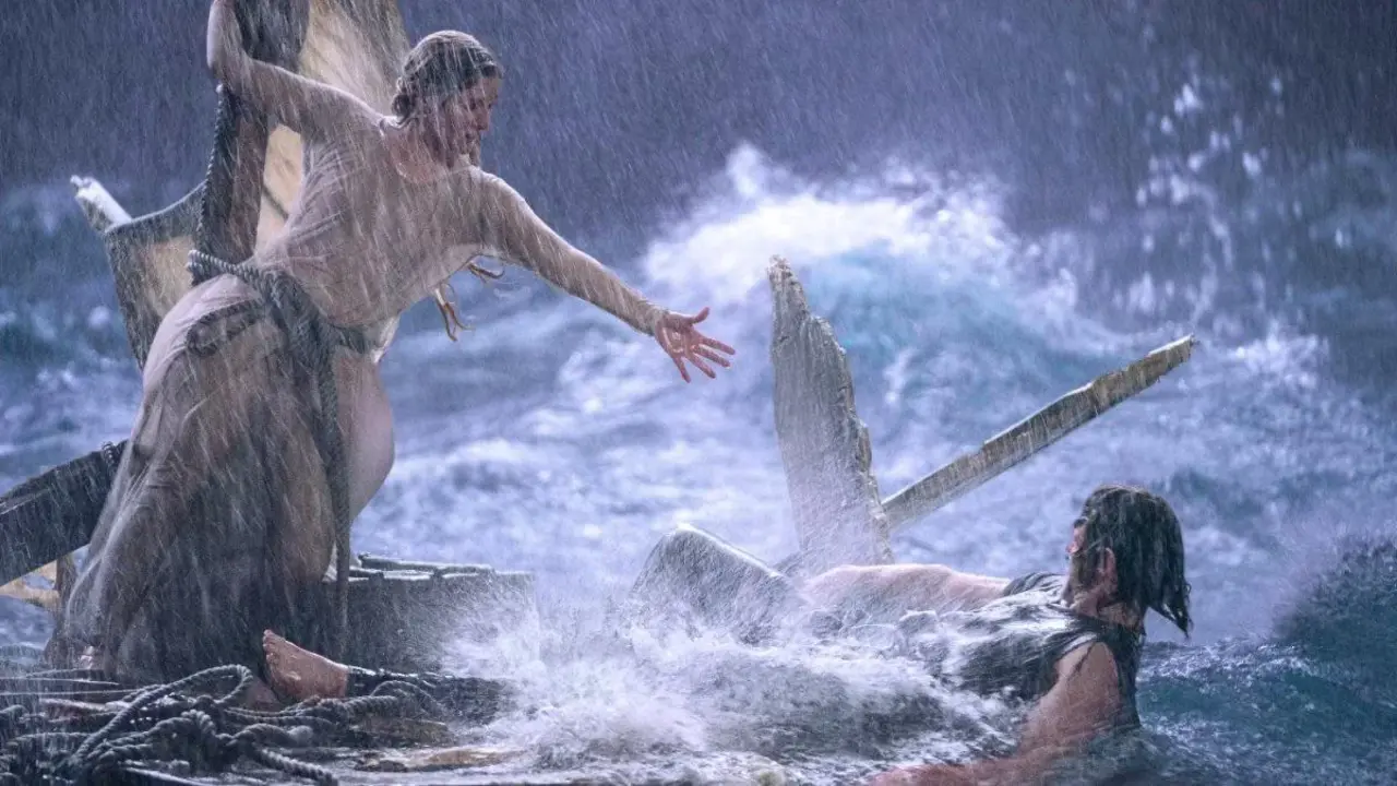 ¿Por qué estaba Halbrand en el mar?