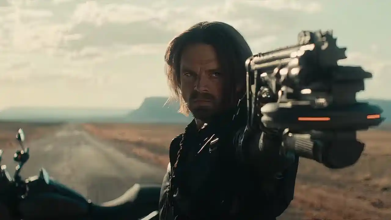 Bucky Burnes atacando a algunos miembros de los Thunderbolts.