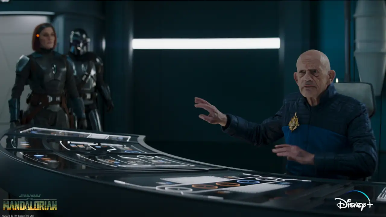Christopher Lloyd en The Mandalorian
