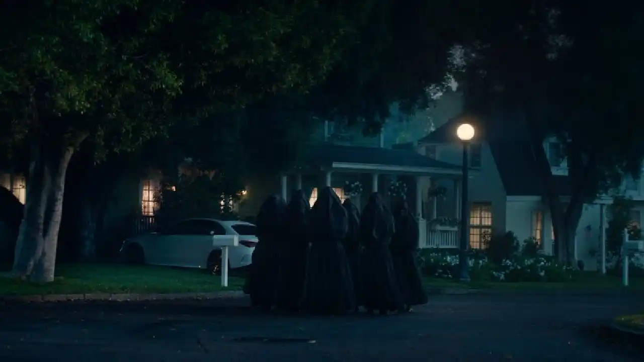 Los Siete de Salem al final del episodio 2 de Agatha All Along.