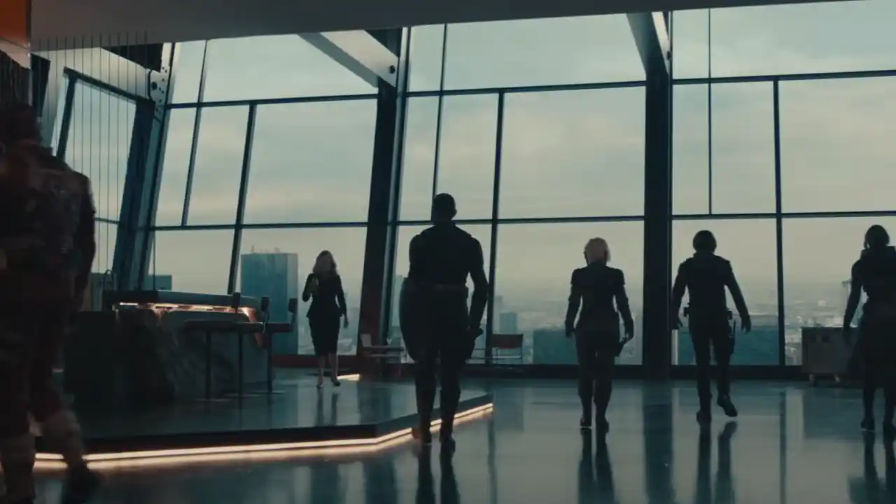Los Thunderbolts en la Torre de los Vengadores.