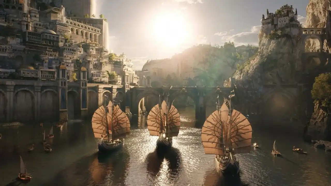 Númenor tiene su inspiración en la ciudad italiana de Venecia.