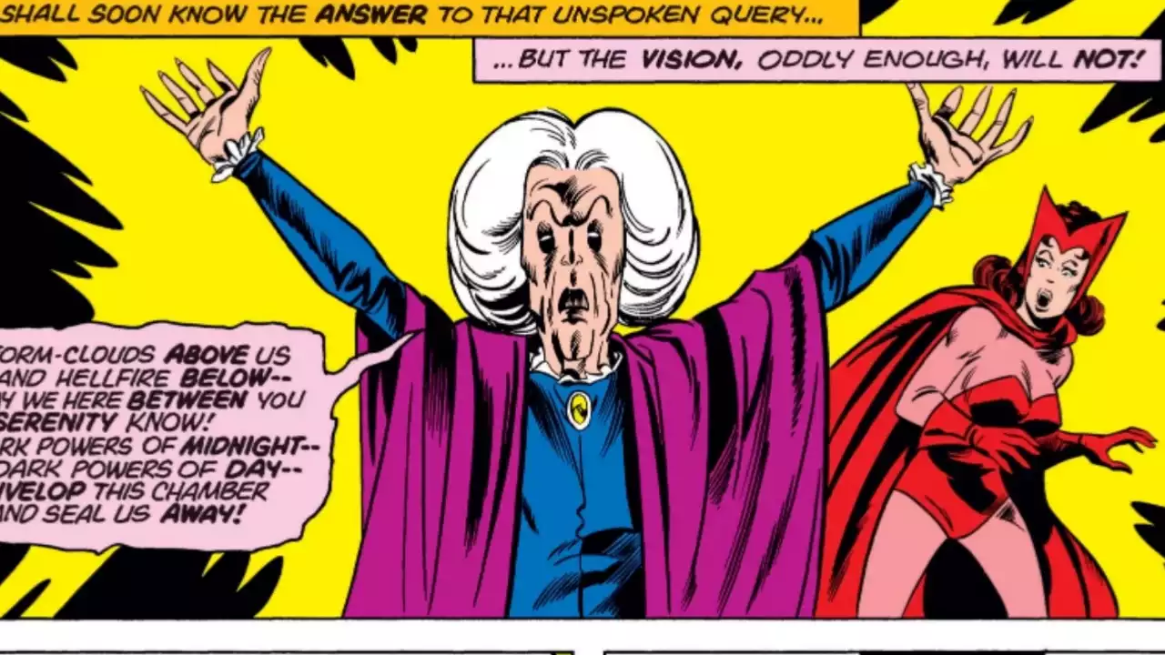 Agatha Harkness fue mentora de Wanda