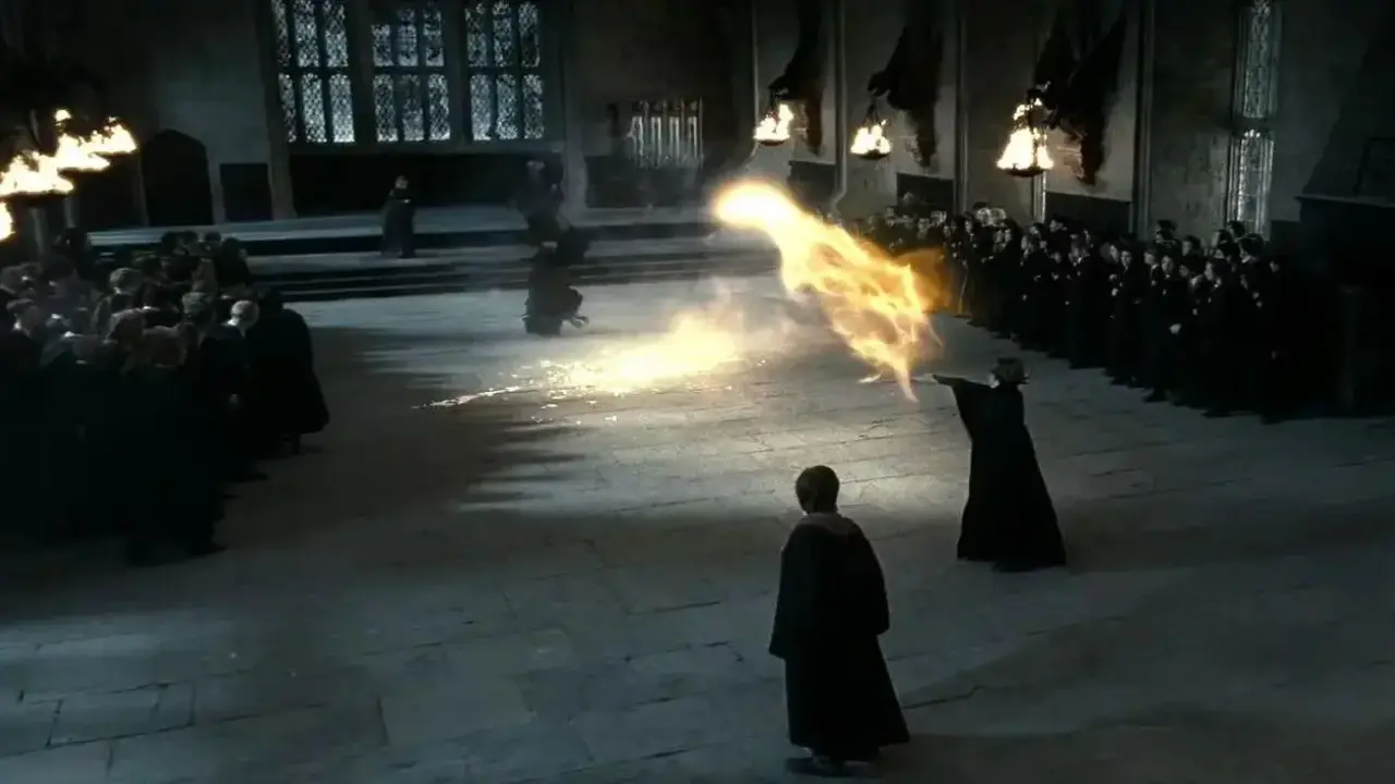 Todos recordaremos Cuando McGonagall enfrentó a Snape en la sala del castillo