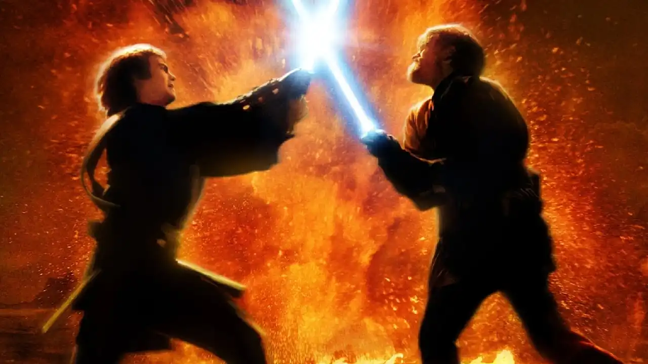 El duelo de Anakin y Obi-Wan en el episodio III iba a ser más tenso y oscuro.