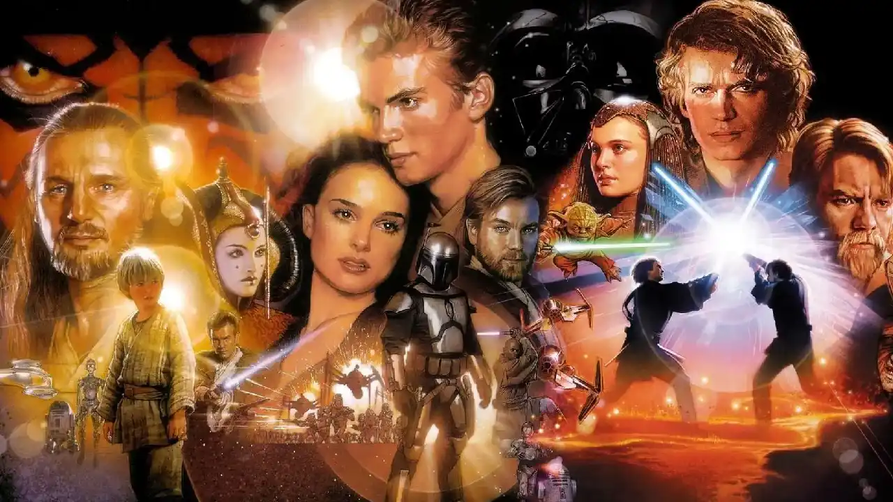 La trilogía de precuelas en Star Wars.