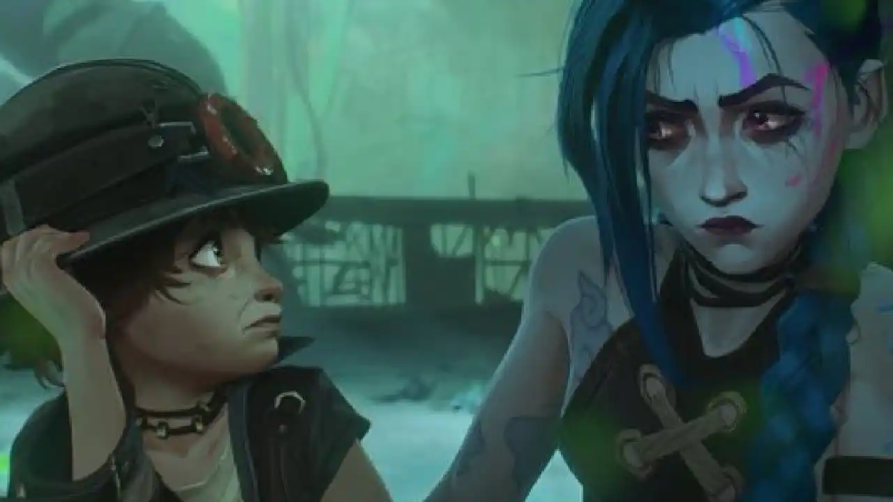Isha y Jinx en la segunda tempoada de Arcane.