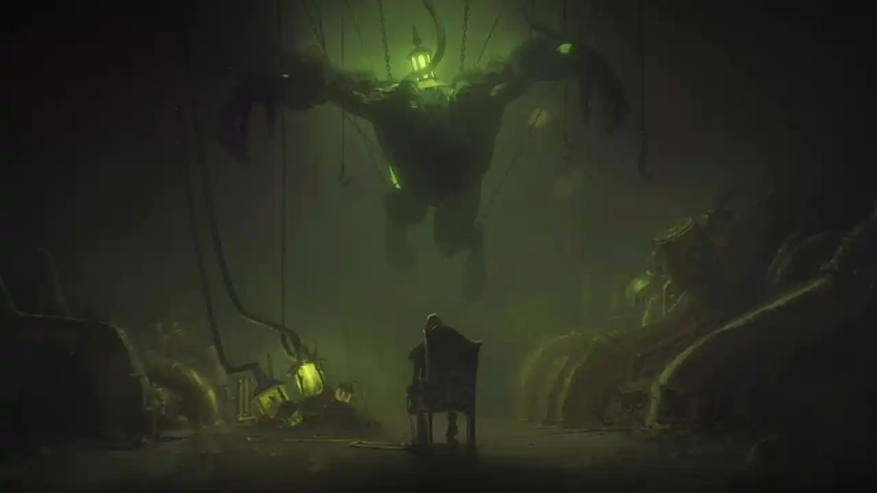 Warwick en la segunda temporada de Arcane con Singed.
