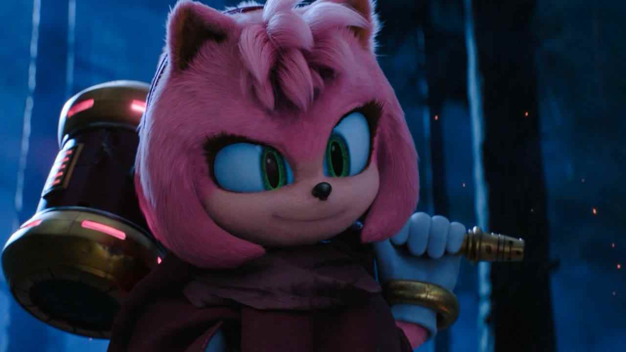 Amy Rose en la escena postcréditos de Sonic 3.