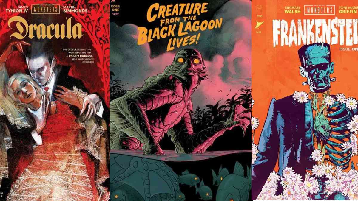 Los cómics de los monstruos de Universal e Image llegan a España