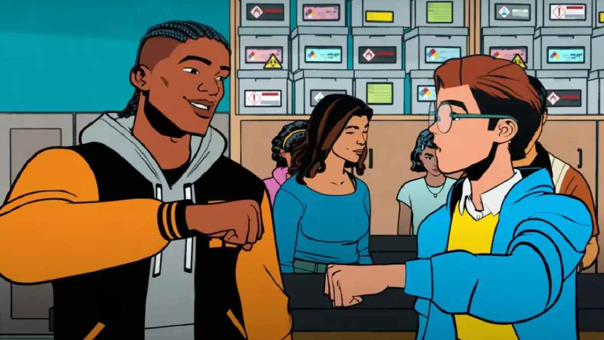Lonnie Lincoln es compañero de Peter Parker en el Midtown High.