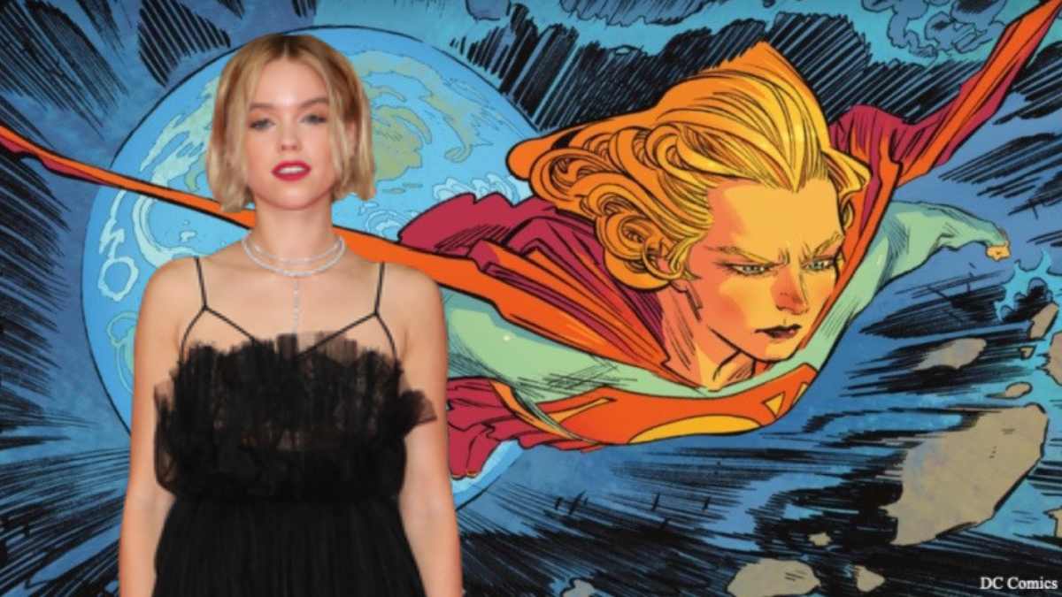 Supergirl Milly Alcock rodaje