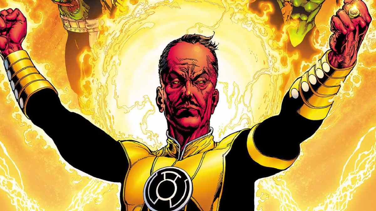 Sinestro, el supervillano de Green Lantern.