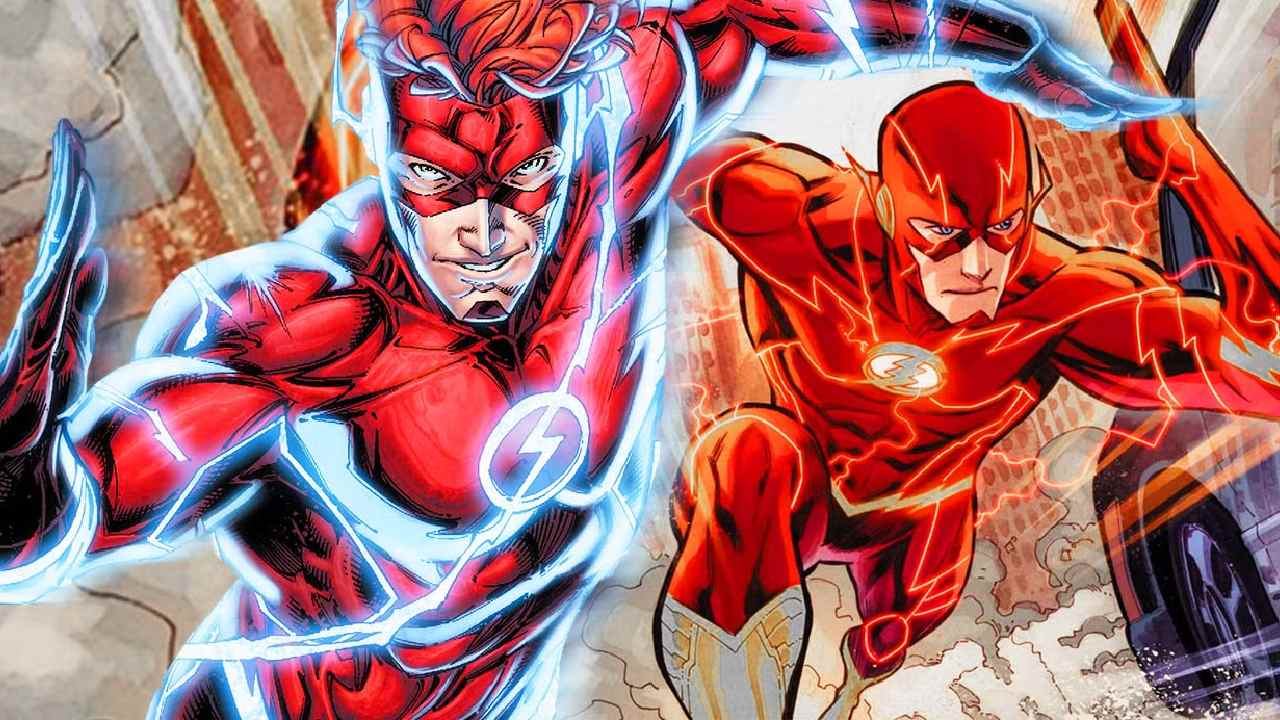 Wally West y Barry Allen en los cómics de DC.