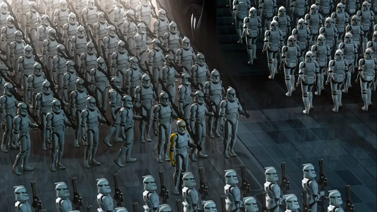 El ejército de clones del Imperio en Star Wars