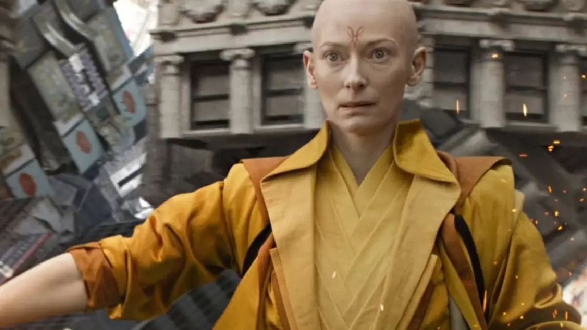 Tilda Swinton se convirtió en El Anciano en Doctor Strange en 2016.