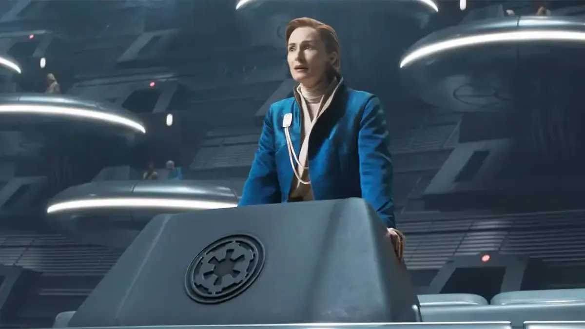 Mon Mothma y Cassian Andor son las piezas claves de la rebelión