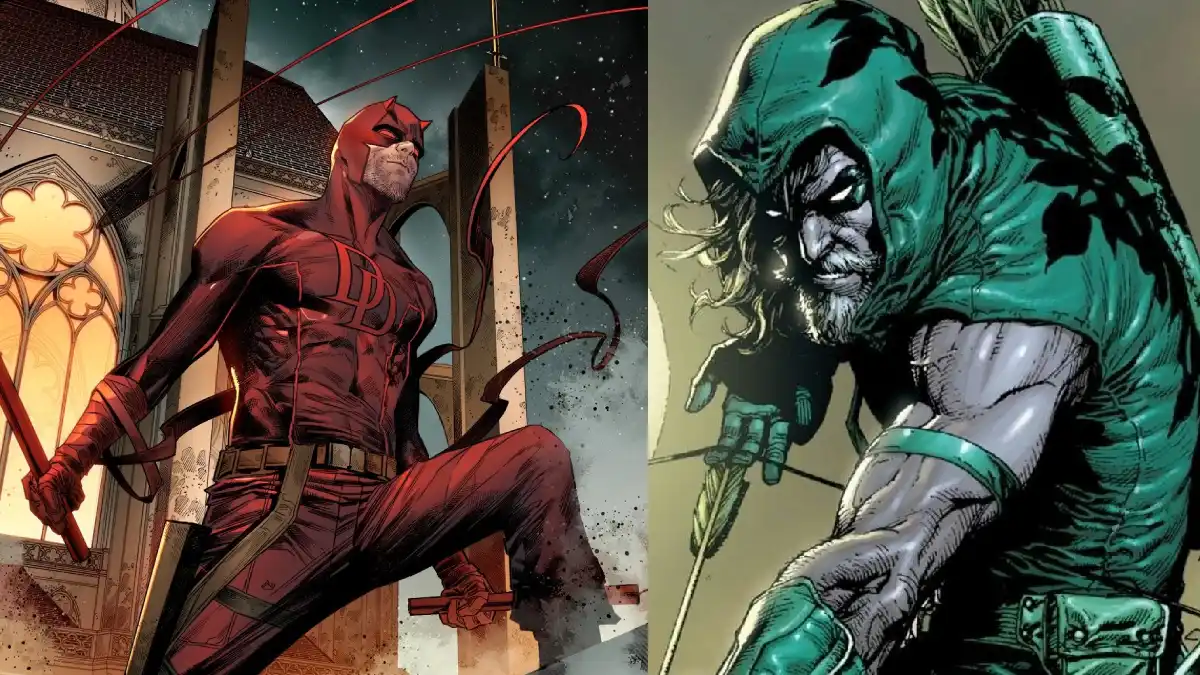 MARVEL VS. DC: Así será el próximo crossover de Daredevil y Green Arrow en los cómics