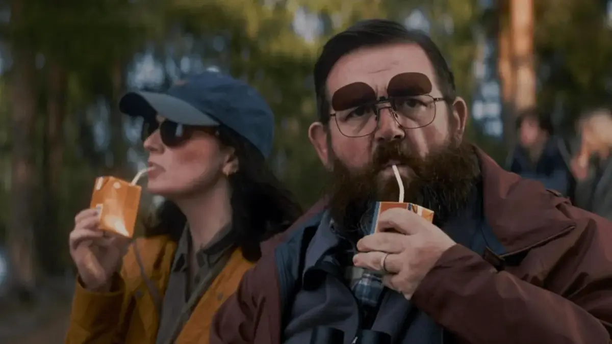 Ser padre le ayudó a Nick Frost a prepararse para interpretar a Hagrid