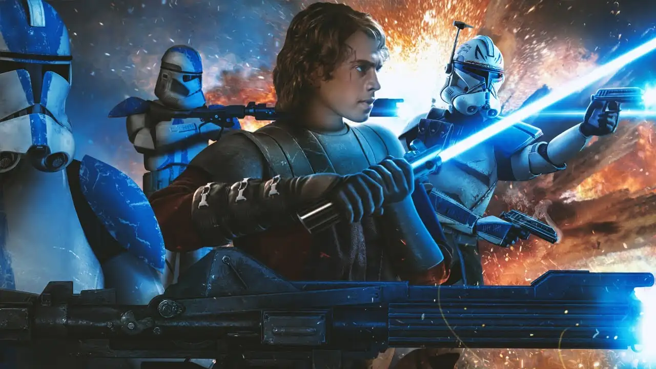 Anakin Skywalker y la 501