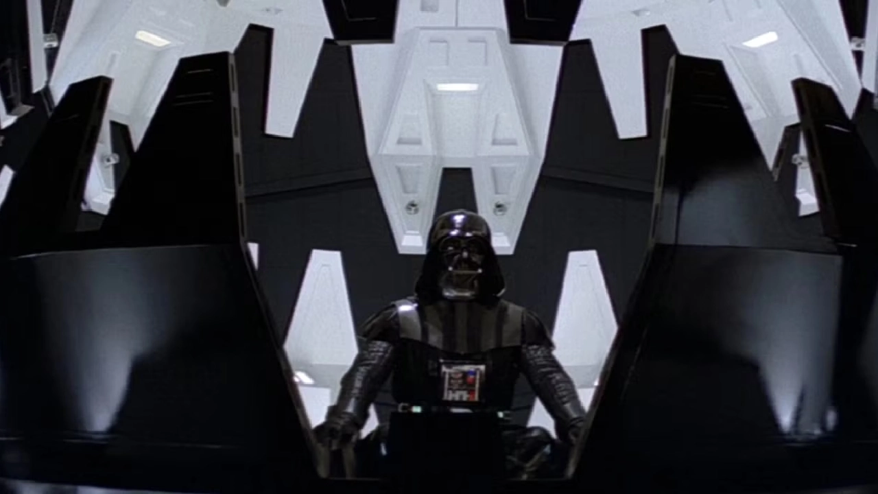 Darth Vader meditando
