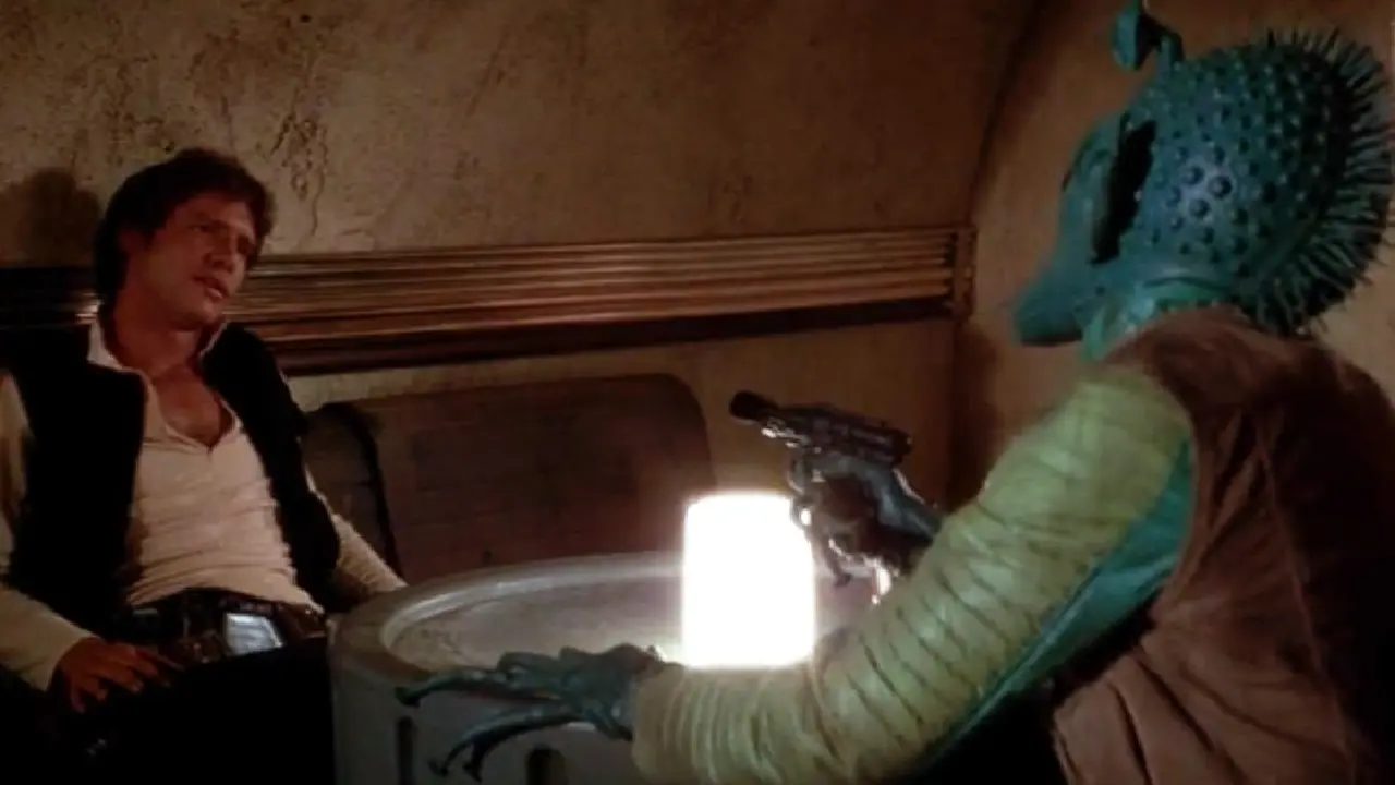 La escena de Han Solo y Greedo es la que más cambios ha recibido a lo largo de los años