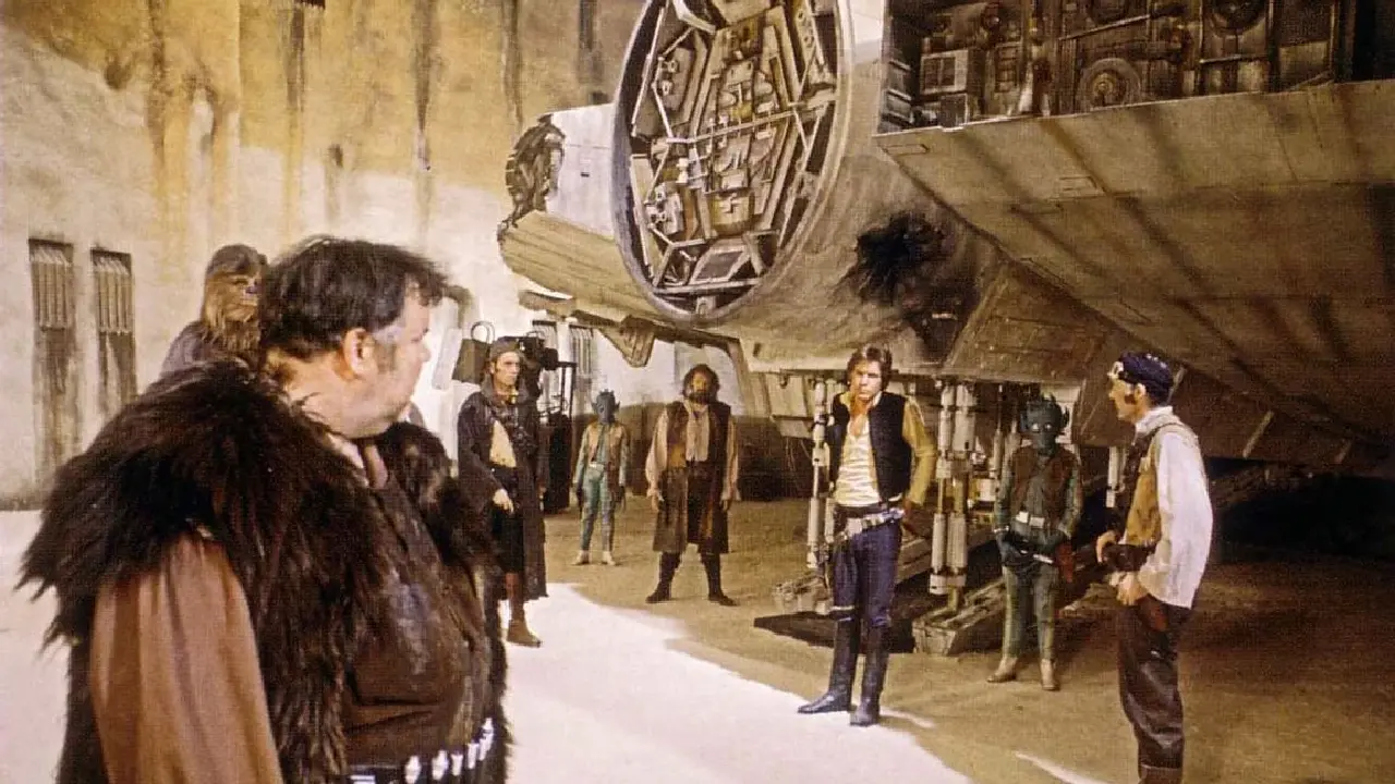 En la versión de 1977, Jabba era un humano