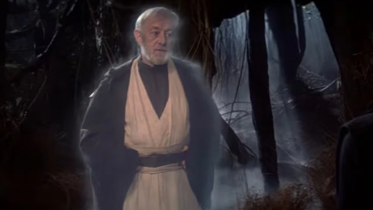 Obi-Wan Kenobi fantasma de la fuerza