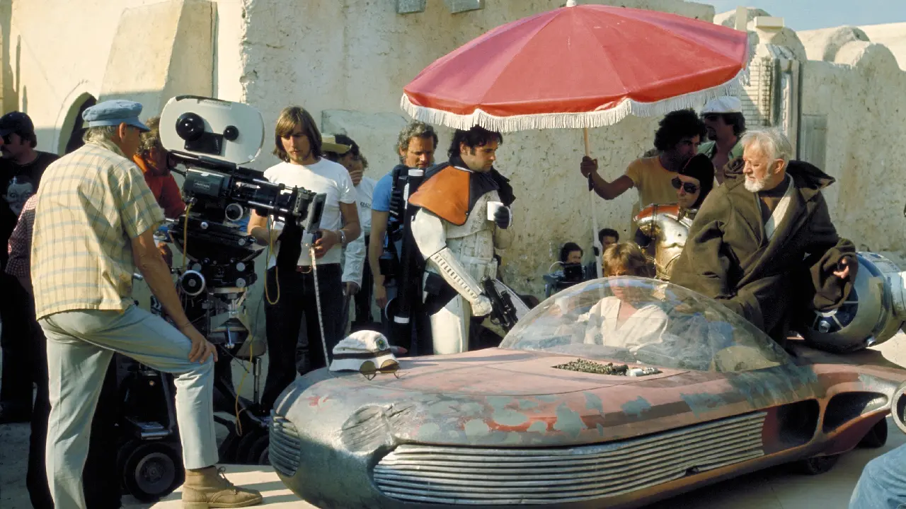 Los efectos de Star Wars se realizaron de manera práctica