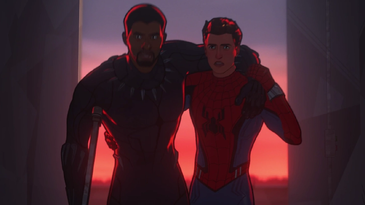 Spider-Man y Black Panther en Marvel Zombies