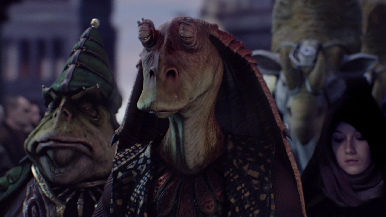 Jar Jar Binks el personaje más odiado de la saga. ¿Qué ocurrió con él después de las precuelas_
