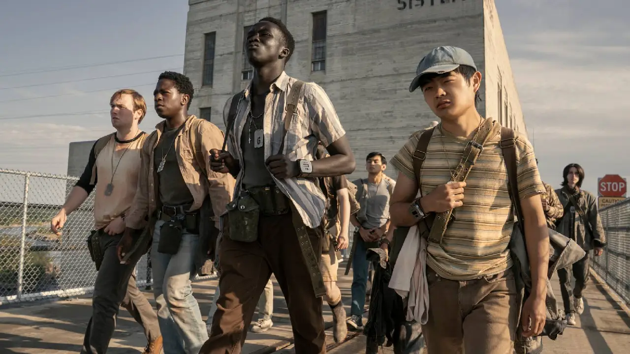 Protagonistas de The Long Walk