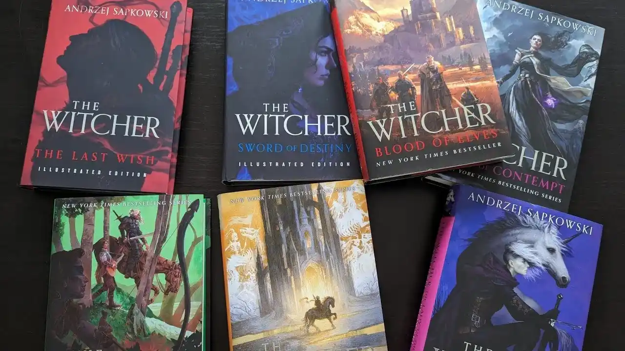 No mucha gente lo sabe, pero la serie de The Witcher está basada en novelas.